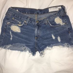 Rag and Bone short jean shorts